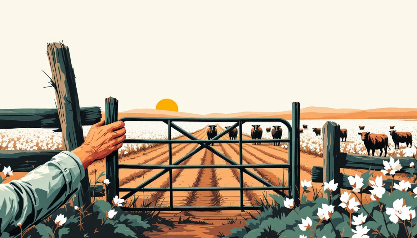 Grazing Failed Cotton Fields Offers Oklahoma Ranchers a Late-Season Forage Lifeline