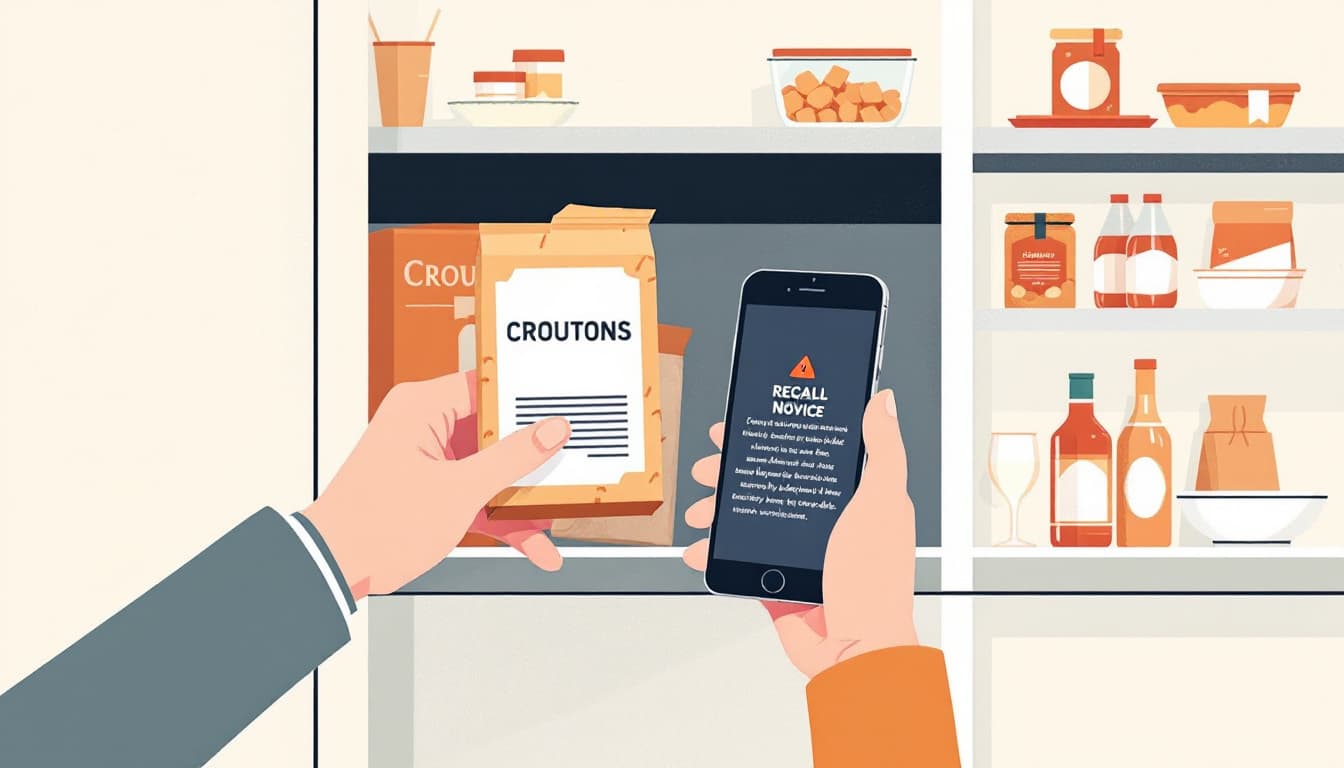 A crouton recall in Tennessee is a useful reminder about how food safety actually fails at home